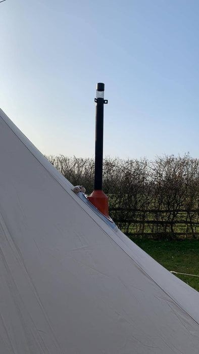 Bell Tent Fireproof Canvas Stove Flap - Bell Tent Sussex